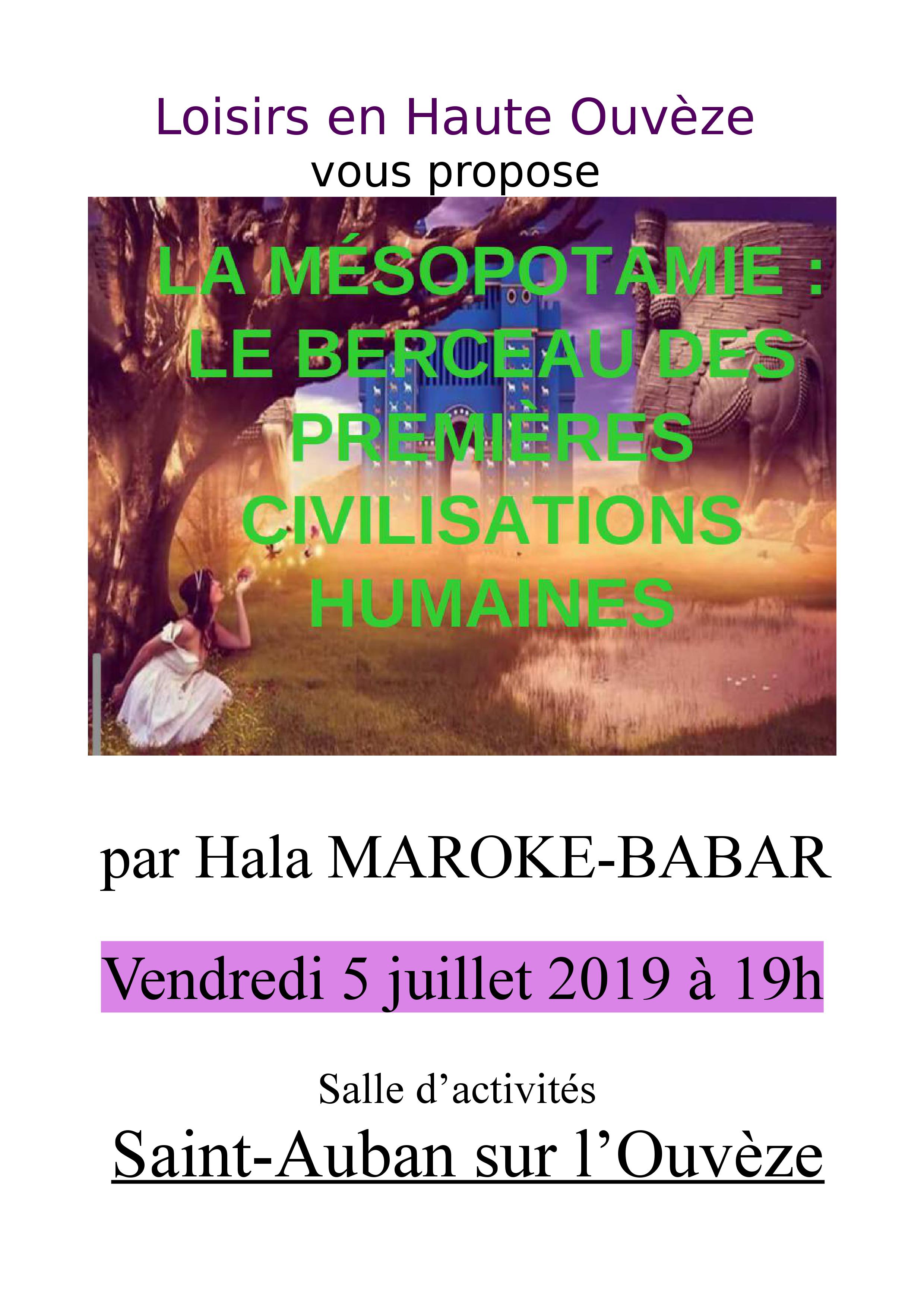affiche conf Hala