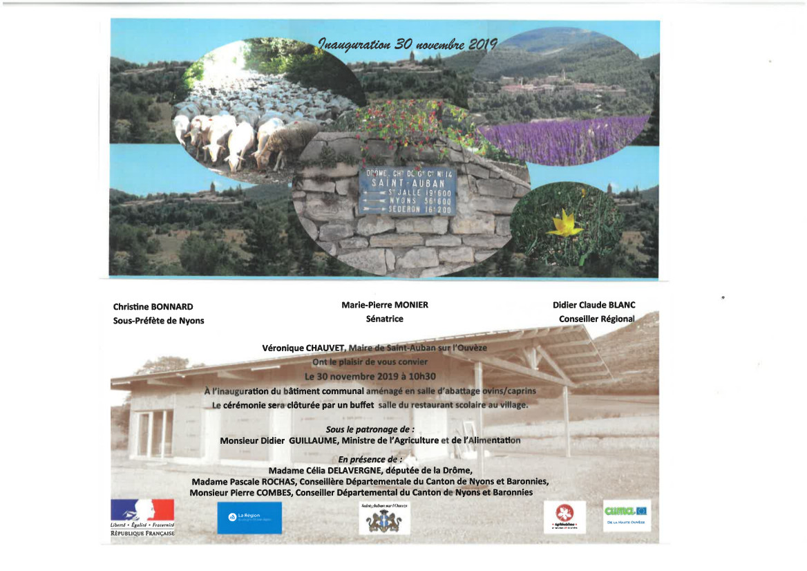 inauguration 30 nov
