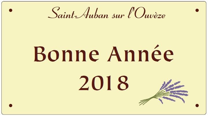 carte voeux mairie 2018